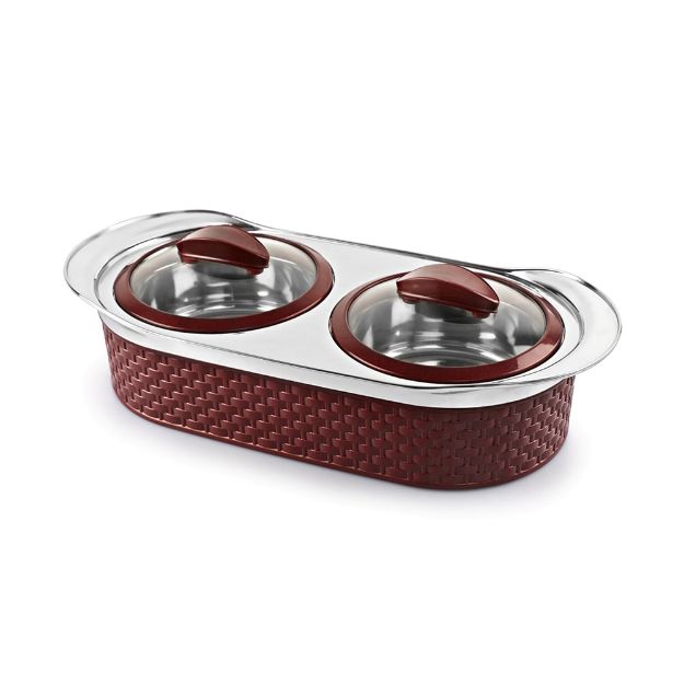 Picture of CELLO ARISTOCRAT TWIN HOTPOT BROWN 1L x 2