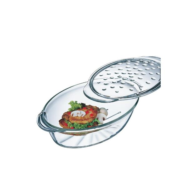 Picture of SIMAX 7406/16P FAT FREE OVAL CASSEROLE WITH LID 3L