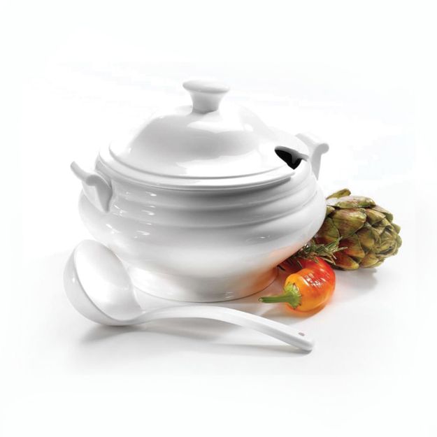 Picture of SYMPHONY 3614 SOUP TOUREEN WITH LID & LADLE