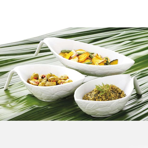 Picture of SYMPHONY 3844 NATURE 3PC SERVING BOWL SET