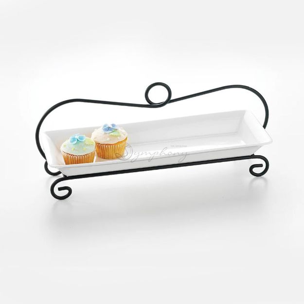 Picture of SYMPHONY 3850 TRES GOURMET RECTANGLE PLATE WITH RACK