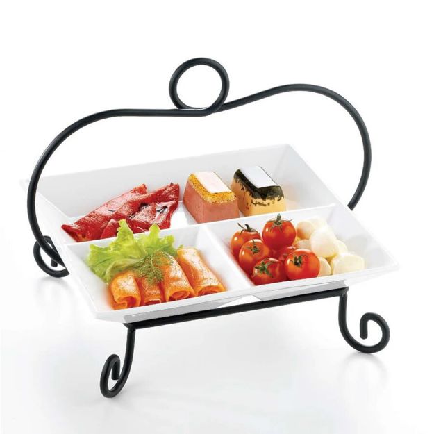 Picture of SYMPHONY 3854 3 DIVISION DISH WITH RACK