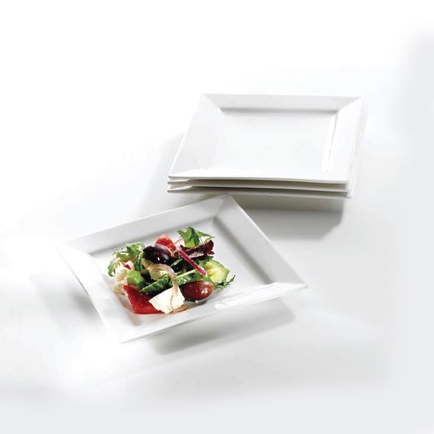 Picture of SYMPHONY 4277 SQUARE SIDE PLATE 4PC SET