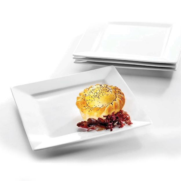 Picture of SYMPHONY 4278 SQUARE DINNER PLATE 4PC SET