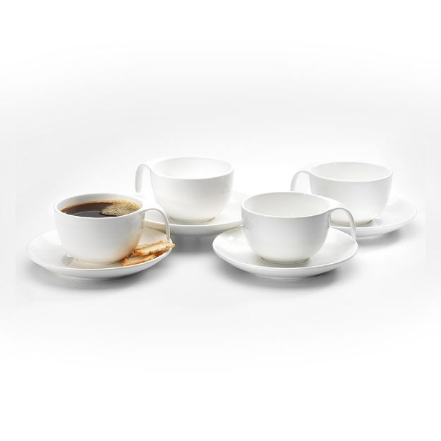 Picture of SYMPHONY 4403 JAZZ CUP & SAUCER 4PC 200ML