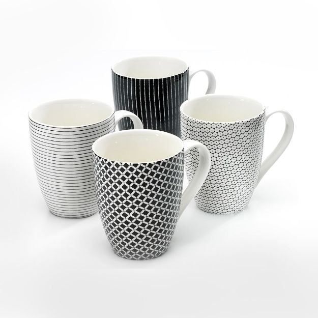 Picture of SYMPHONY 6037 CONTEMPO MUG 300ML SET OF 4