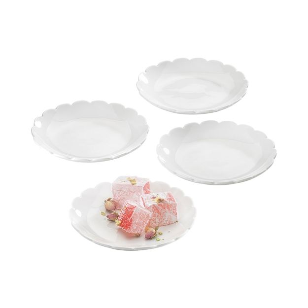 Picture of SYMPHONY 7141 FLEUR TAPAS PLATE SET OF 4