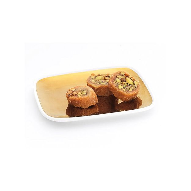 Picture of SYMPHONY 8001 ADORN RECTANGLE TRAY 19.5CM GOLD