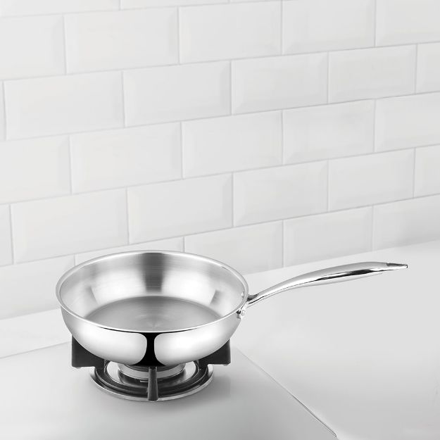 Picture of BOROSIL TRI-PLY STAINLESS STEEL FRYPAN 20CM