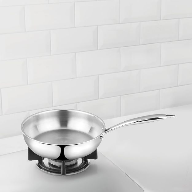 Picture of BOROSIL TRI-PLY STAINLESS STEEL FRYPAN 30CM