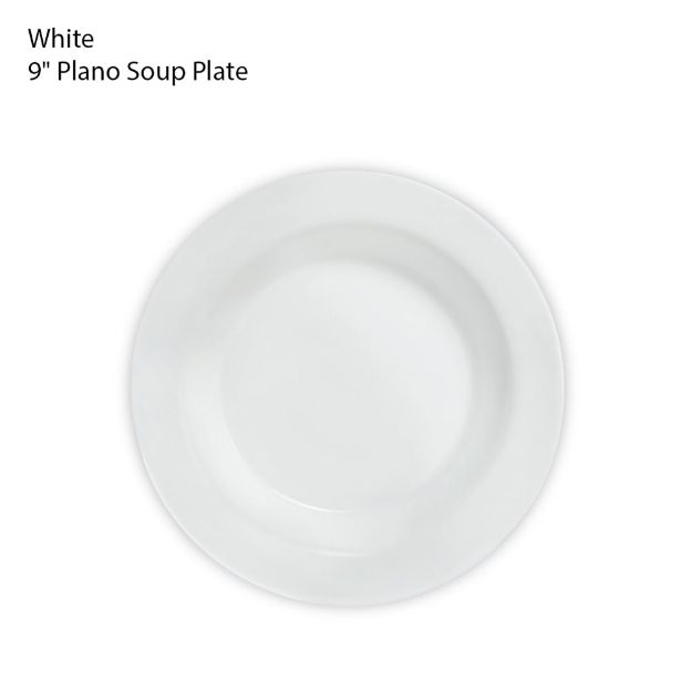 Picture of BOROSIL PLAIN SOUP PLATE 9 INCH WHITE
