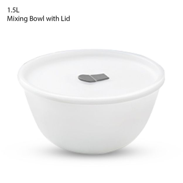 Picture of BOROSIL MIXING BOWL WITH LID 1.5L