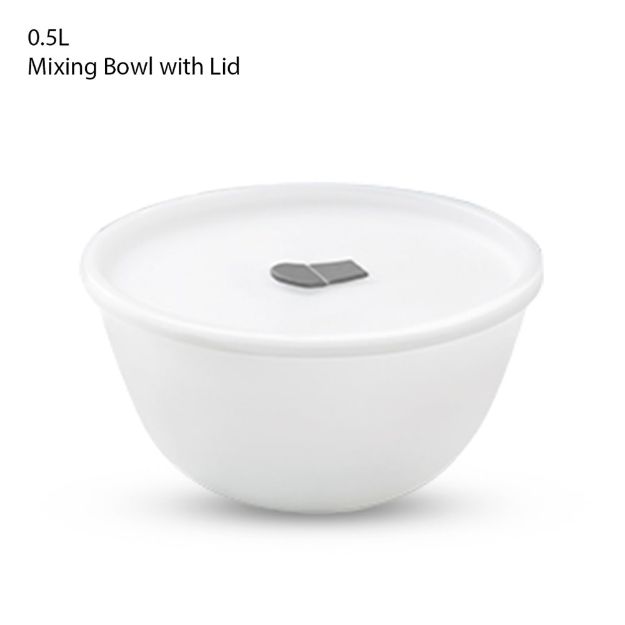 Picture of BOROSIL MIXING BOWL WITH LID 0.5L