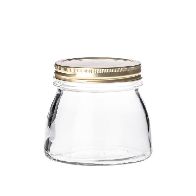 Picture of BORGONOVO 00120 FLEXY JAR GOLD LID 500ML