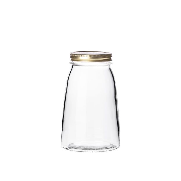 Picture of BORGONOVO 00420 FLEXY JAR GOLD LID 1.5LT