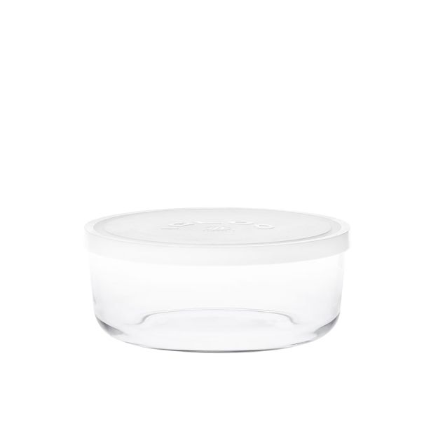 Picture of BORGONOVO 3123E IGLOO ROUND BOWL WHITE LID 21.5CM